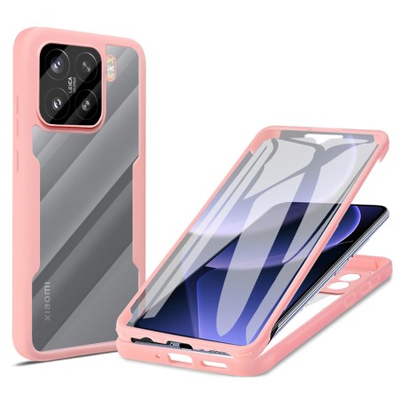 Husa pentru Xiaomi 15 cu Folie, ColorVerse 360, Pink