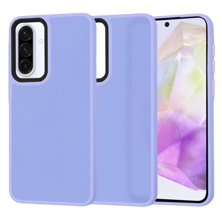 Husa pentru Samsung Galaxy A36 - HaloFrost - protectie la camere si finisaj mat - Light Purple