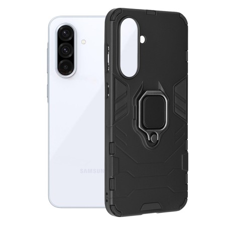 Husa pentru Samsung Galaxy A36 5G / A56 5G - Ring Shield - Negru