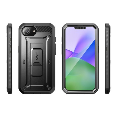 Husa pentru iPhone SE 4 2025 - Supcase Unicorn Beetle Pro - Black