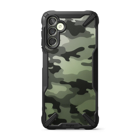 Husa Ringke Fusion X Design pentru Samsung Galaxy A14 4G / 5G, Camo Black