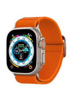 Bratara Smartwatch Spigen Apple Watch 1/2/3/4/5/6/7/8/SE/SE 2/Ultra (42/44/45/49mm), Fit Lite Ultra, Portocaliu