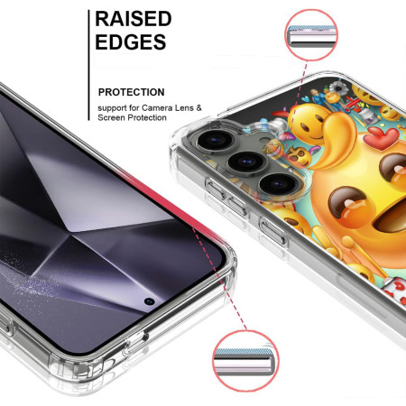 Husa personalizata pentru Samsung Galaxy S24, MagSafe Atasare Magnetica, Emoji Baby Face