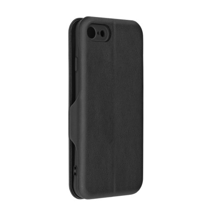 Husa tip carte pentru Apple iPhone 6/ 6S Techsuit, Inchidere Magnetica, Negru