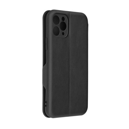 Husa tip carte pentru Apple iPhone 11 Pro Techsuit, Inchidere Magnetica, Negru