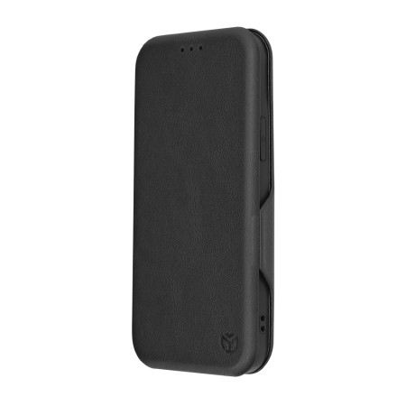 Husa tip carte pentru Apple iPhone 12 Pro Techsuit, Inchidere Magnetica, Negru