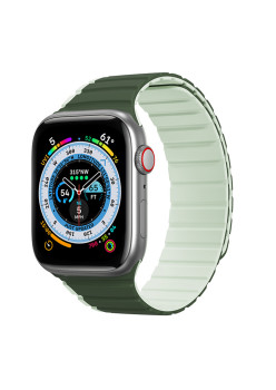 Bratara Smartwatch Apple Watch 1/2/3/4/5/6/7/8/SE/SE 2/Ultra de 42/44/45/49mm, Verde