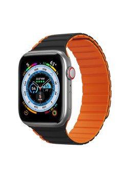 Bratara Smartwatch Apple Watch 1/2/3/4/5/6/7/8/SE/SE 2 de 38/40/41mm, Negru