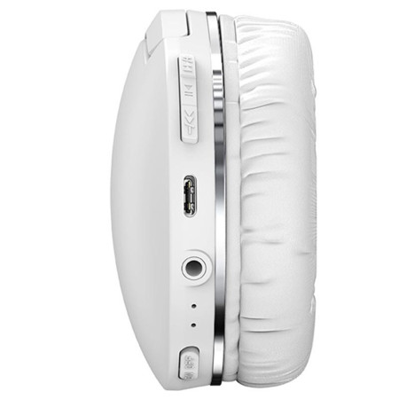 Casti Wireless Encok D02 Pro Baseus, design peste ureche, reducerea zgomotului, Bluetooth V5.3, Alb