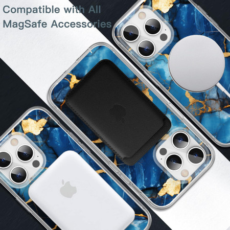 Husa personalizata compatibila Apple iPhone 13 Pro Max, MagSafe Atasare Magnetica, Antisoc, Neons And Brights 49