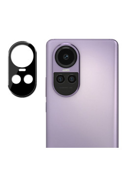 Folie Camera Foto compatibila Oppo Reno10 Pro, 9H Anti Explozie Securizata, Negru