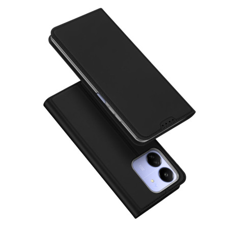 Husa pentru Xiaomi Redmi 13C, Dux Ducis Skin Pro, Inchidere Magnetica, Black