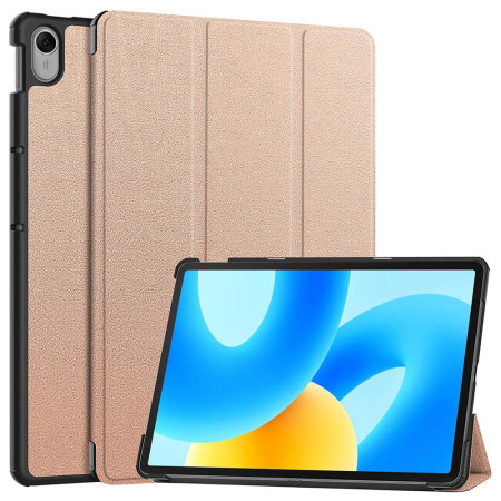 Husa tableta compatibila Huawei MatePad 11.5", FoldPro cu Microfibra, Auto Sleep/Wake, Rose Gold