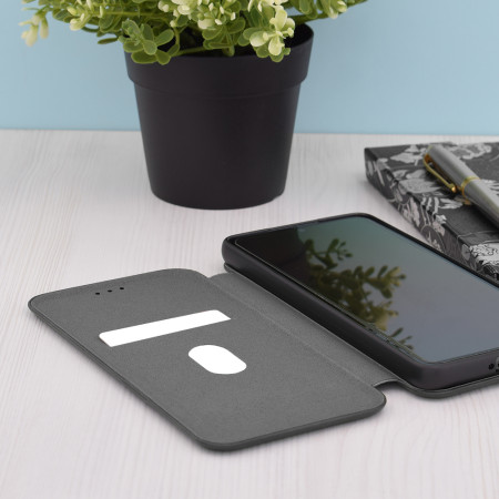 Husa tip carte pentru Xiaomi Redmi Note 13, Techsuit, Inchidere Magnetica, Black