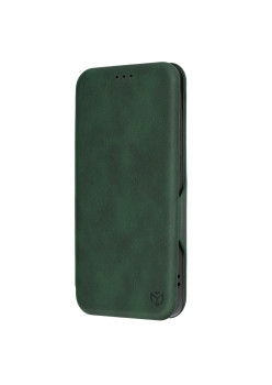 Husa tip carte pentru Samsung Galaxy S24 Plus, Techsuit, Inchidere Magnetica, Green