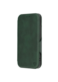 Husa tip carte pentru Samsung Galaxy S24, Techsuit, Inchidere Magnetica, Green