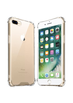 Husa Antisoc compatibila Apple iPhone 7 Plus / 8 Plus, PRO AirBag, Clear