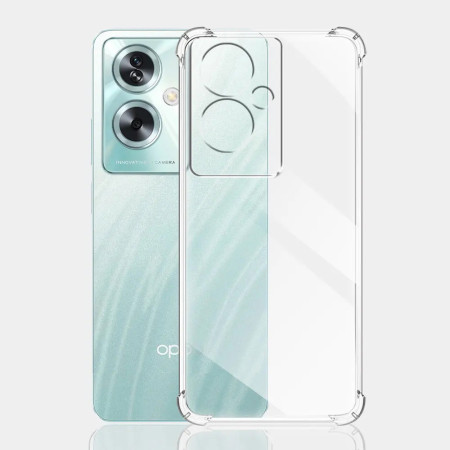 Husa Antisoc compatibila Oppo A79 5G, PRO AirBag, Clear