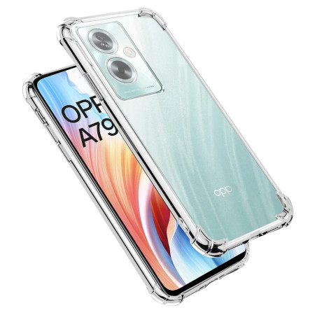 Husa Antisoc compatibila Oppo A79 5G, PRO AirBag, Clear