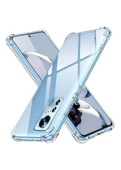 Husa Antisoc compatibila Xiaomi 12 / 12X, PRO AirBag, Clear