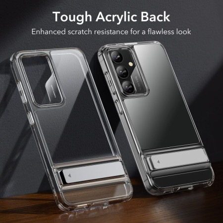 Husa pentru Samsung Galaxy S24 ESR Air Shield Boost Kickstand, Clear