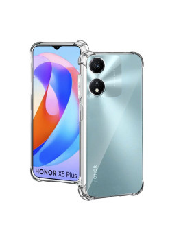 Husa Antisoc compatibila Honor X5 Plus, PRO AirBag, Clear