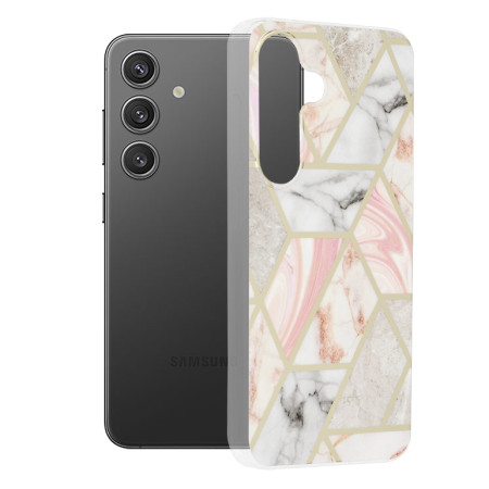 Husa pentru Samsung Galaxy S24, Slim Series, Pink Hex