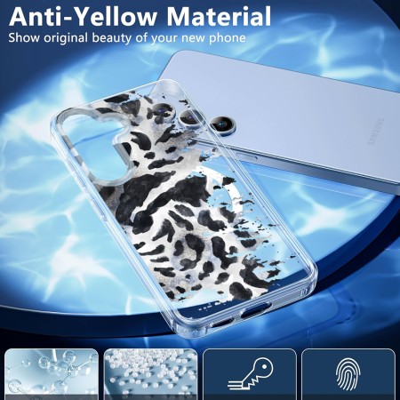 Husa pentru Samsung Galaxy S25, Atasare Magnetica, MagSafe, Pattern Skin 50, Clear