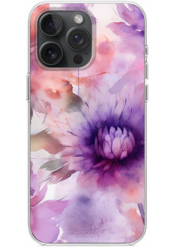 Husa personalizata pentru Apple iPhone 13 Pro Max, MagSafe Atasare Magnetica, Antisoc, Model Floral 22