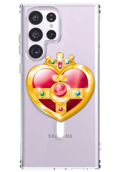 Husa personalizata Samsung Galaxy S23 Ultra, MagSafe Atasare Magnetica, Princess Heart