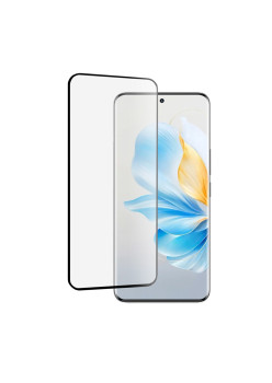 Folie de sticla compatibila Honor 100, 3D, DD Protectie Profesionala, Adeziv Complet, Negru