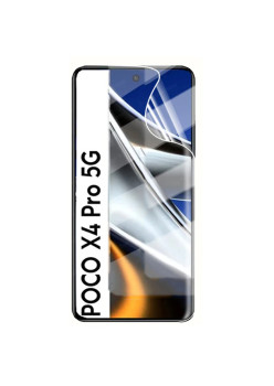 Folie Silicon compatibila Xiaomi Poco X4 Pro 5G, Auto Repair 24h, Instalare rapida, Hydrogel, 3D, HTPMAG