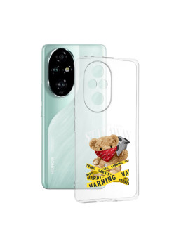 Husa Transparenta TPU pentru Honor 200 Pro, Leave Me Alone, Ultra-Slim, Protectie Completa