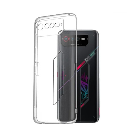 Husa Silicon compatibila Asus ROG Phone 6, Pastreaza Originalitatea, Transparent 