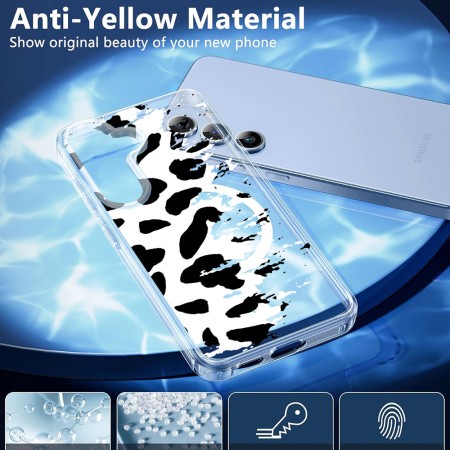 Husa pentru Samsung Galaxy S25, Atasare Magnetica, MagSafe, Pattern Skin 12, Clear