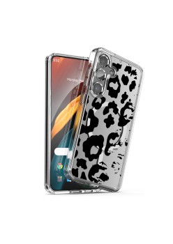 Husa pentru Samsung Galaxy A56 5G, Atasare Magnetica, MagSafe, Pattern Skin 42, Clear