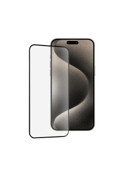 Folie sticla telefon pentru iPhone 16 Plus, Full Glue, 111D, Black