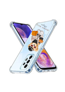 Husa Antisoc personalizata pentru Samsung Galaxy A23, AirBag Beverly Hills, Clear