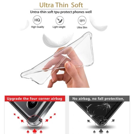 Husa Antisoc pentru Xiaomi 15 - AirBag TPU, Help Others - Transparent