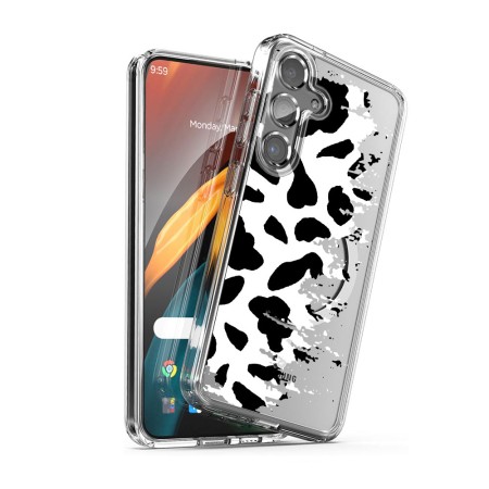 Husa pentru Samsung Galaxy A56 5G, Atasare Magnetica, MagSafe, Pattern Skin 12, Clear