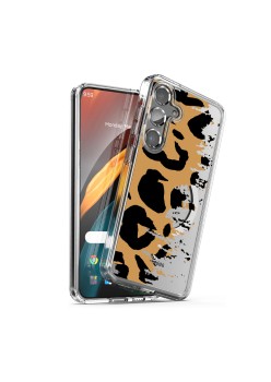 Husa pentru Samsung Galaxy A56 5G, Atasare Magnetica, MagSafe, Pattern Skin 07, Clear