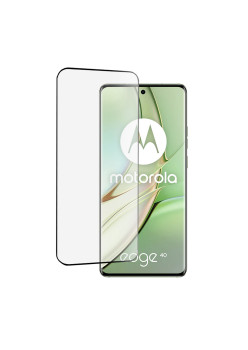 Folie de sticla compatibila Motorola Edge 40 / Edge 40 Neo / Edge (2023), 3D, DD Protectie Profesionala, Adeziv Complet, Negru