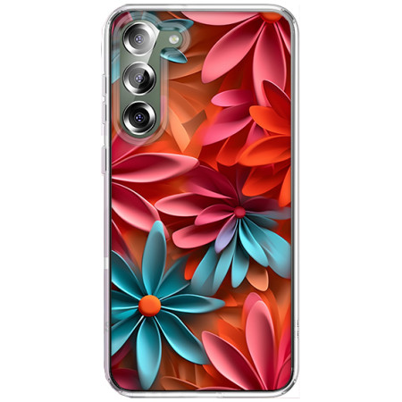 Husa personalizata pentru Samsung Galaxy S23, MagSafe Flower Medley 1