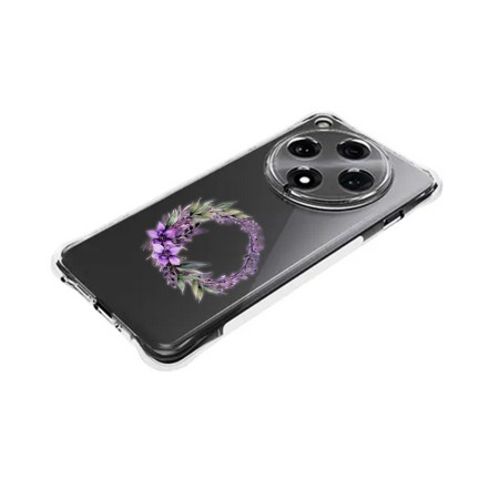 Husa Antisoc pentru Oppo Find X8 Pro, AirBag, Pink wreath 10, Clear 