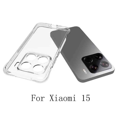 Husa Antisoc pentru Xiaomi 15, AirBag PRO, Clear