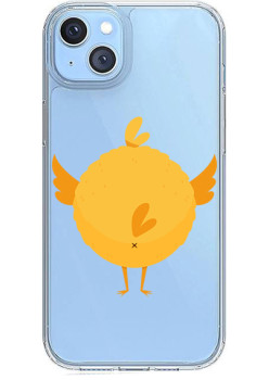 Husa personalizata Apple iPhone 14, Happy Chick