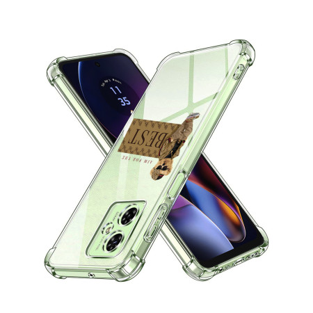 Husa Antisoc pentru Motorola Moto G55, AirBag PRO, Transparent, Best