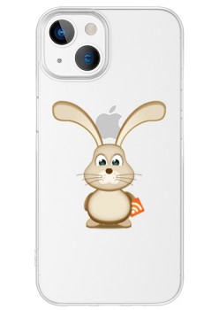 Husa personalizata Apple iPhone 15 Plus, Bunny 