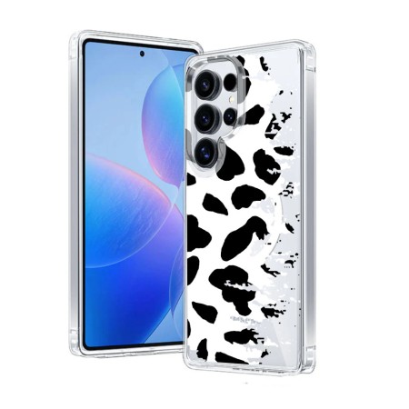 Husa pentru Samsung Galaxy S25 Ultra, Atasare Magnetica, MagSafe, Pattern Skin 12, Clear