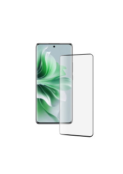 Folie de Sticla pentru Oppo Reno11 - 3D Full Premium, Negru